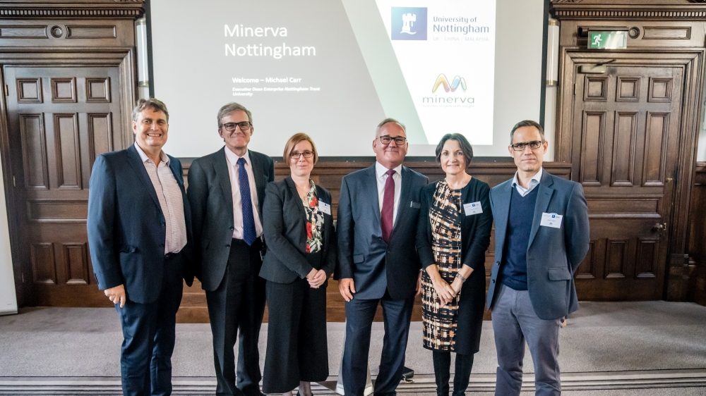 Nottingham’s universities join forces with Minerva Business Angels