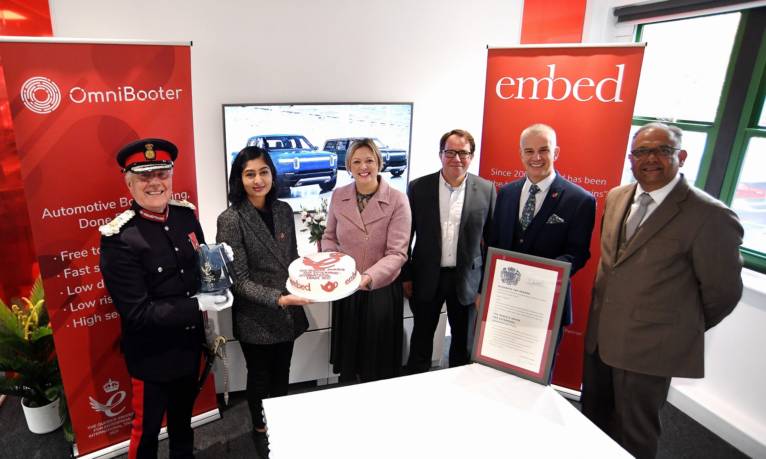 Coventry company Embed receives prestigious Queen’s Award